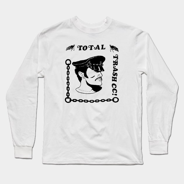 Born Trash Long Sleeve T-Shirt by RealFanShitOnly/Peace.Sports